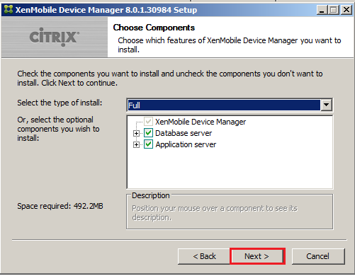 installation options