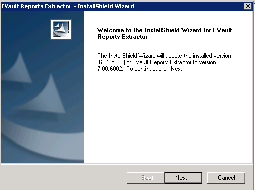 Reports upgrade welcome