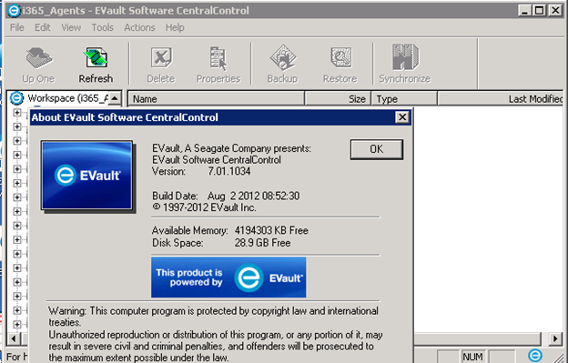 Version confirmation